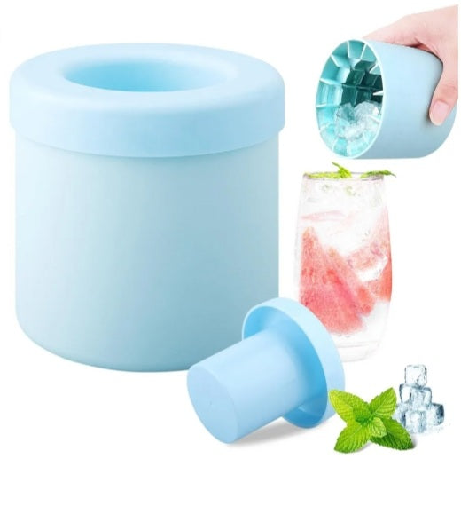 Easy Release Ice Cube Maker – Reusable Flexible Ice Tray