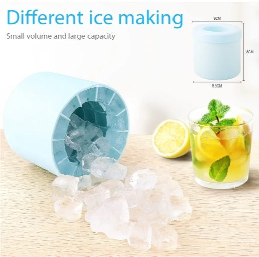 Easy Release Ice Cube Maker โ Reusable Flexible Ice Tray
