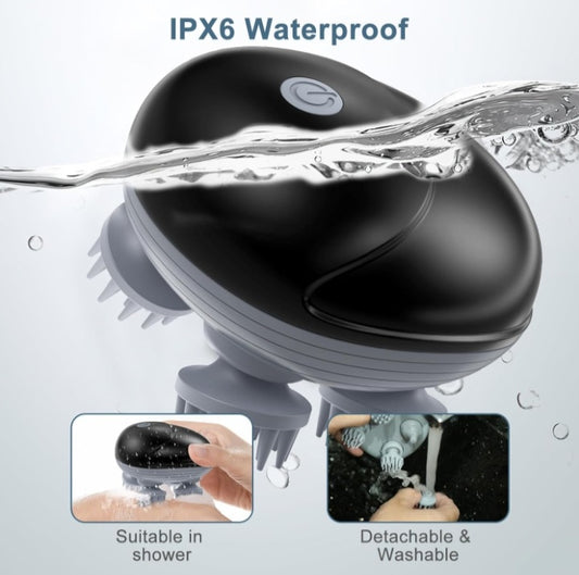 ScalpEase – Rechargeable Electric Scalp Massager