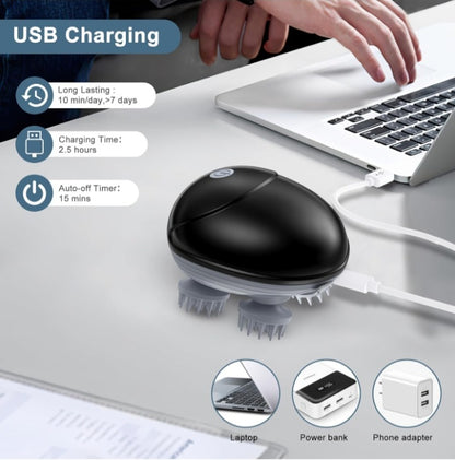 ScalpEase – Rechargeable Electric Scalp Massager