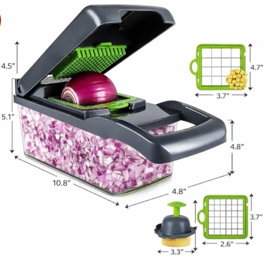 Multipurpose Quick Chop & Dice Vegetable Cutter
