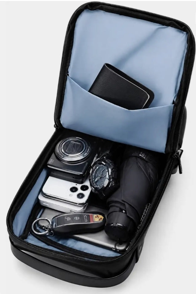 Premium Anti-Theft Chest Sling Bag with USB Charging Port