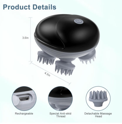 ScalpEase – Rechargeable Electric Scalp Massager